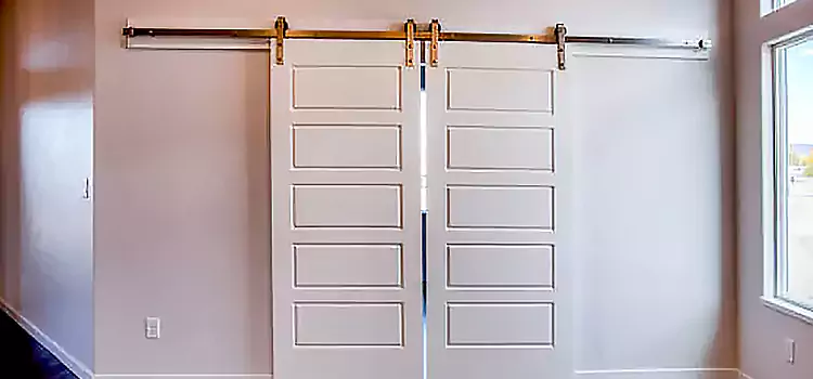 Glass Barn Door with Installation Hardware Kit Atlanta